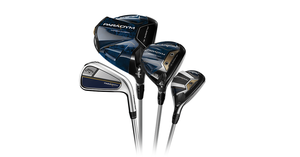 Paradym family of clubs by Callaway